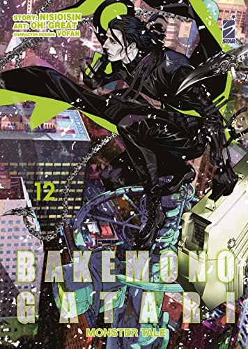 Copertina del manga Bakemonogatari Monster Tale vol. 12, edizione italiana Star Comics di Nisioisin & Oh! Great