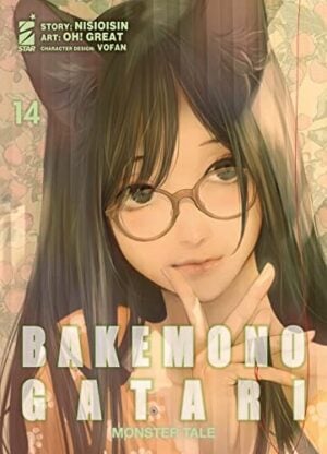 Copertina del manga Bakemonogatari Monster Tale vol. 14, edizione italiana Star Comics di Nisioisin & Oh! Great