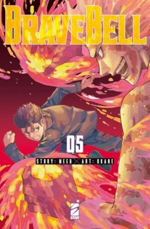 Copertina del manga Brave Bell vol. 5, edizione italiana Star Comics di Meeb,Okane