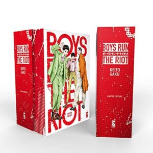 Copertina del manga Boys Run the Riot 1 Limited Ed., edizione italiana Star Comics di Keito Gaku