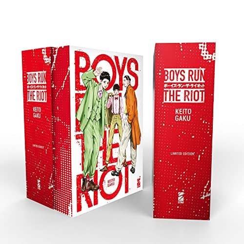 Copertina del manga Boys Run the Riot 1 Limited Ed., edizione italiana Star Comics di Keito Gaku