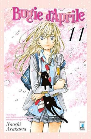 Copertina del manga Bugie D'aprile 11 (di 11), edizione italiana Star Comics di Naoshi Arakawa