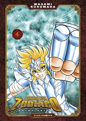 Copertina del manga I Cavalieri Dello Zodiaco Final e.4, edizione italiana Star Comics di Masami Kurumada