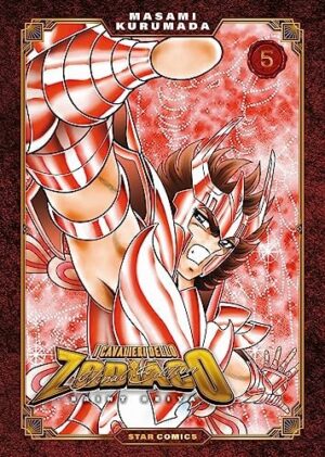 Copertina del manga I Cavalieri Dello Zodiaco Final e.5, edizione italiana Star Comics di Masami Kurumada