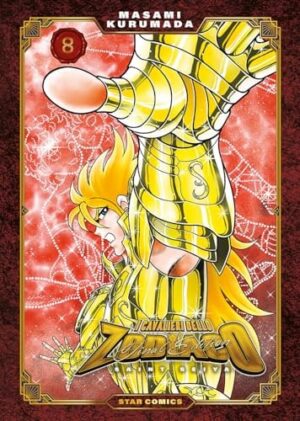 Copertina del manga I Cavalieri Dello Zodiaco Final e.8, edizione italiana Star Comics di Masami Kurumada