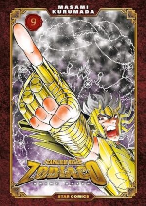 Copertina del manga I Cavalieri Dello Zodiaco Final e.9, edizione italiana Star Comics di Masami Kurumada