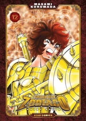 Copertina del manga I Cavalieri Dello Zodiaco Final vol. 12, edizione italiana Star Comics di Kurumada Masami