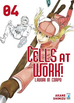 Copertina del manga Cells At Work! Lavori in Corpo vol. 4, edizione italiana Star Comics di Akane Shimizu
