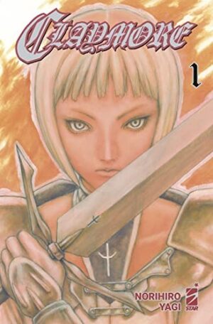 Copertina del manga Claymore New Edition 1 (di 27), edizione italiana Star Comics di Norihiro Yagi