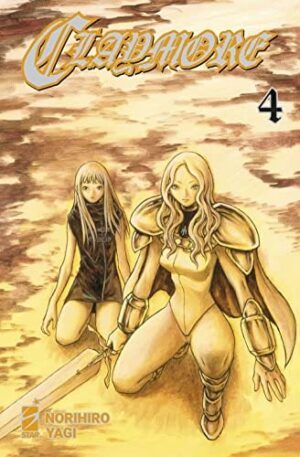 Copertina del manga Claymore New Edition 4 (di 27), edizione italiana Star Comics di Norihiro Yagi