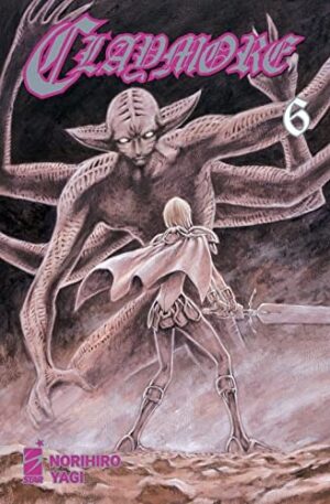 Copertina del manga Claymore New Edition 6 (di 27), edizione italiana Star Comics di Norihiro Yagi