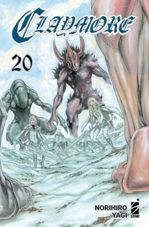 Copertina del manga Claymore New Edition 20 (di 27), edizione italiana Star Comics di Norihiro Yagi