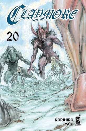 Copertina del manga Claymore New Edition 20 (di 27), edizione italiana Star Comics di Norihiro Yagi