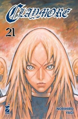 Copertina del manga Claymore New Edition 21 (di 27), edizione italiana Star Comics di Norihiro Yagi
