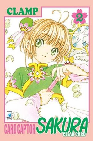 Copertina del manga Card Captor Sakura Clear Card vol. 2, edizione italiana Star Comics di Clamp