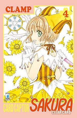 Copertina del manga Card Captor Sakura Clear Card vol. 4, edizione italiana Star Comics di Clamp