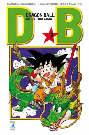 Copertina del manga Dragonball Evergreen Ed. 1 (di 42), edizione italiana Star Comics di Akira Toriyama