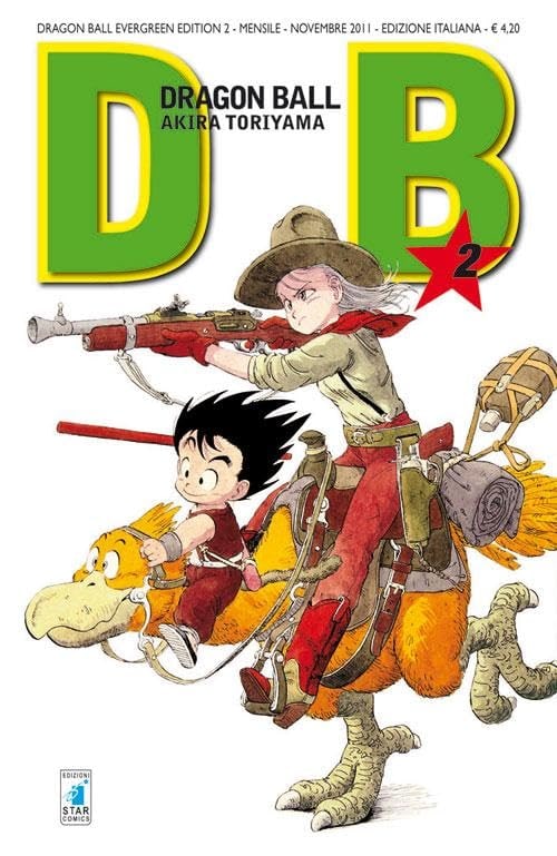 Copertina del manga Dragonball Evergreen Ed. 2 (di 42), edizione italiana Star Comics di Akira Toriyama