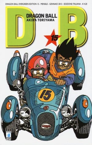 Copertina del manga Dragonball Evergreen Ed. 15 (di 42), edizione italiana Star Comics di Akira Toriyama