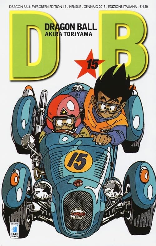 Copertina del manga Dragonball Evergreen Ed. 15 (di 42), edizione italiana Star Comics di Akira Toriyama