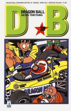 Copertina del manga Dragonball Evergreen Ed. 18 (di 42), edizione italiana Star Comics di Akira Toriyama