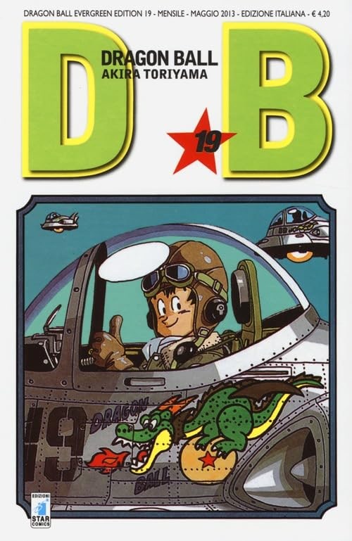 Copertina del manga Dragonball Evergreen Ed. 19 (di 42), edizione italiana Star Comics di Akira Toriyama