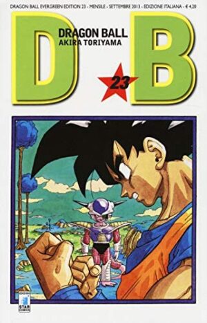 Copertina del manga Dragonball Evergreen Ed. 23 (di 42), edizione italiana Star Comics di Akira Toriyama