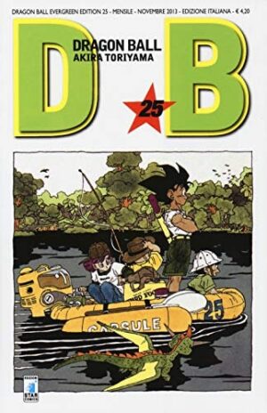 Copertina del manga Dragonball Evergreen Ed. 25 (di 42), edizione italiana Star Comics di Akira Toriyama