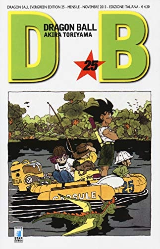 Copertina del manga Dragonball Evergreen Ed. 25 (di 42), edizione italiana Star Comics di Akira Toriyama