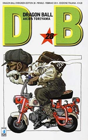 Copertina del manga Dragonball Evergreen Ed. 28 (di 42), edizione italiana Star Comics di Akira Toriyama