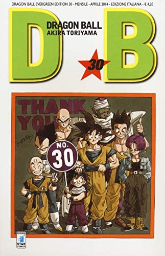 Copertina del manga Dragonball Evergreen Ed. 30 (di 42), edizione italiana Star Comics di Akira Toriyama
