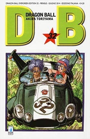 Copertina del manga Dragonball Evergreen Ed. 32 (di 42), edizione italiana Star Comics di Akira Toriyama
