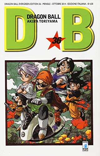 Copertina del manga Dragonball Evergreen Ed. 36 (di 42), edizione italiana Star Comics di Akira Toriyama