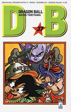 Copertina del manga Dragonball Evergreen Ed. 37 (di 42), edizione italiana Star Comics di Akira Toriyama