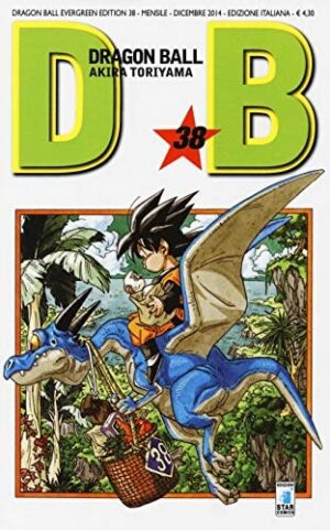 Copertina del manga Dragonball Evergreen Ed. 38 (di 42), edizione italiana Star Comics di Akira Toriyama