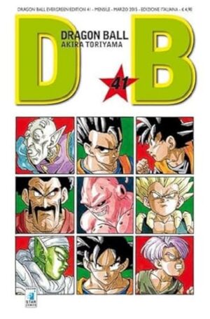 Copertina del manga Dragonball Evergreen Ed. 41 (di 42), edizione italiana Star Comics di Akira Toriyama