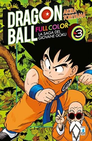 Copertina del manga Dragon Ball Full Color vol. 3, edizione italiana Star Comics di Akira Toriyama