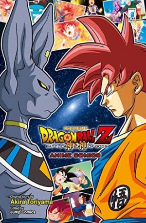 Copertina del manga Dragon Ball Z la Battaglia Degli De, edizione italiana Star Comics di Akira Toriyama