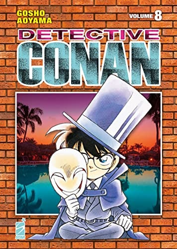 Copertina del manga Detective Conan New Edition vol. 8, edizione italiana Star Comics di Gosho Aoyama