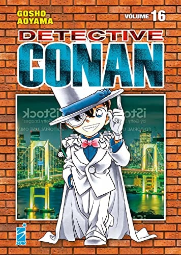 Copertina del manga Detective Conan New Edition vol. 16, edizione italiana Star Comics di Gosho Aoyama