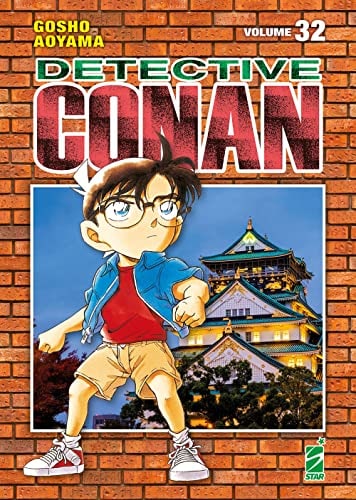 Copertina del manga Detective Conan New Edition vol. 32, edizione italiana Star Comics di Gosho Aoyama