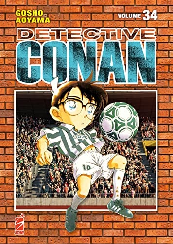 Copertina del manga Detective Conan New Edition vol. 34, edizione italiana Star Comics di Gosho Aoyama