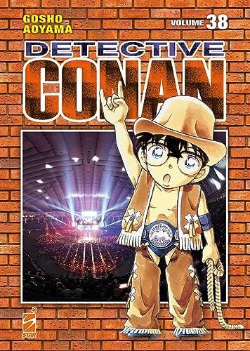 Copertina del manga Detective Conan New Edition vol. 38, edizione italiana Star Comics di Gosho Aoyama