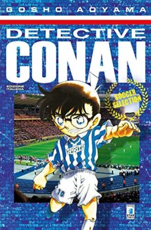 Copertina del manga Detective Conan - Soccer Selection, edizione italiana Star Comics di Gosho Aoyama