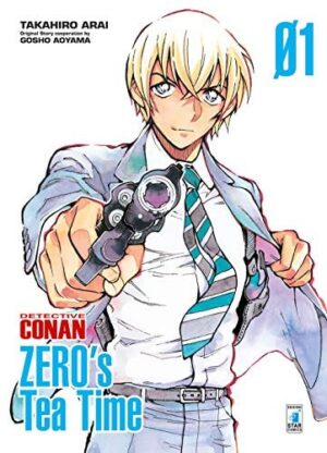 Copertina del manga Detective Conan Zero's Tea Time vol. 1, edizione italiana Star Comics di Gosho Aoyama