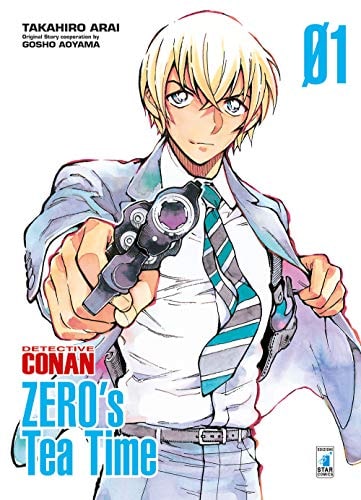 Copertina del manga Detective Conan Zero's Tea Time vol. 1, edizione italiana Star Comics di Gosho Aoyama
