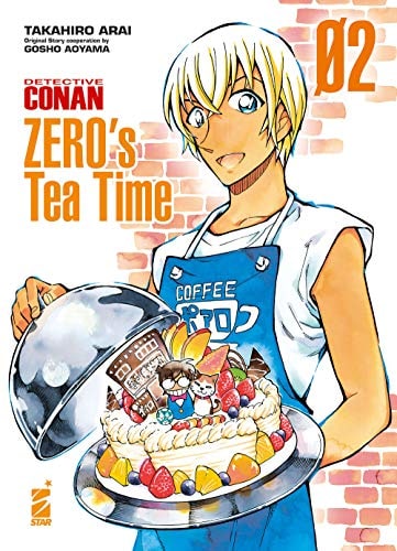 Copertina del manga Detective Conan Zero's Tea Time vol. 2, edizione italiana Star Comics di Gosho Aoyama & Takahiro Arai