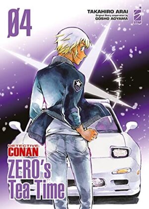 Copertina del manga Detective Conan Zero's Tea Time vol. 4, edizione italiana Star Comics di Gosho Aoyama & Takahiro Arai