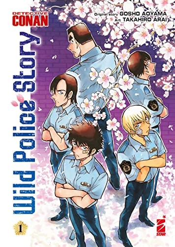 Copertina del manga Detective Conan Wild Police Story vol. 1, edizione italiana Star Comics di Gosho Aoyama & Takahiro Arai
