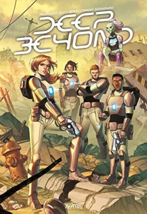 Copertina del manga Deep Beyond 3 (di 3), edizione italiana Star Comics di Mirka Andolfo, Broccardo & Goy